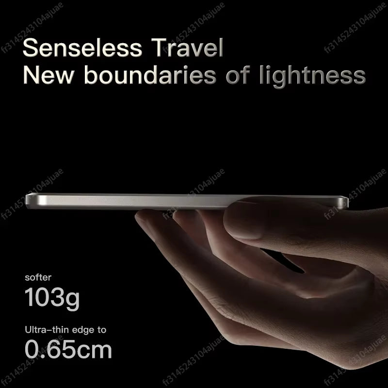 Super Slim Magnetic Power Bank 5000Mah Alloy Shell Battery Fast Chargeing Powerbank for Magsafe Iphone Samsung HUAWEI