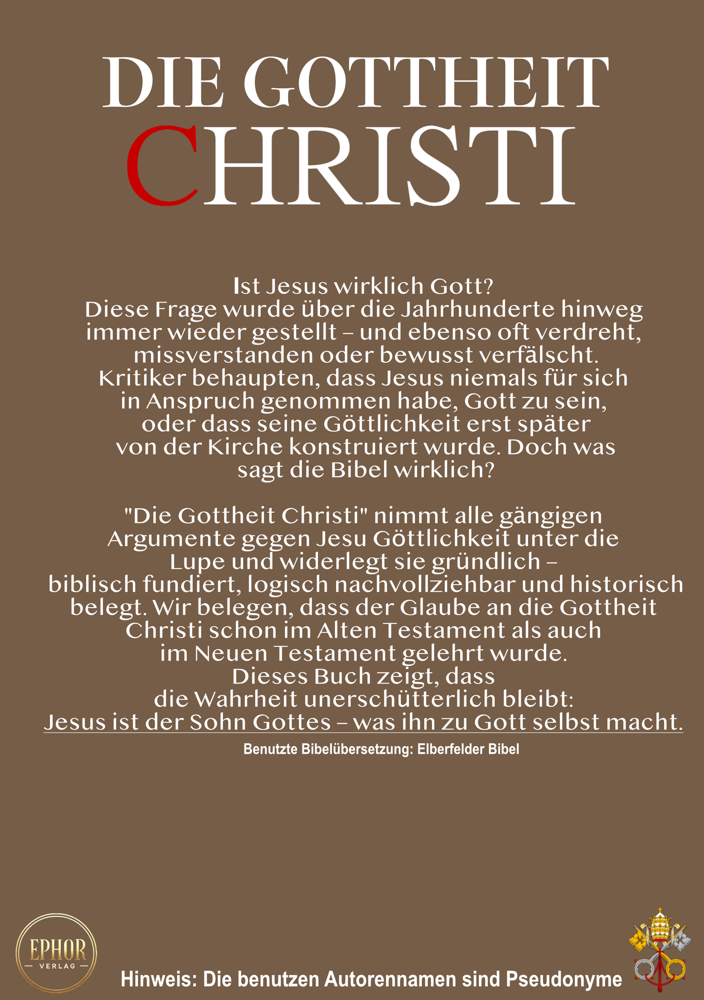 Die Gottheit Christi